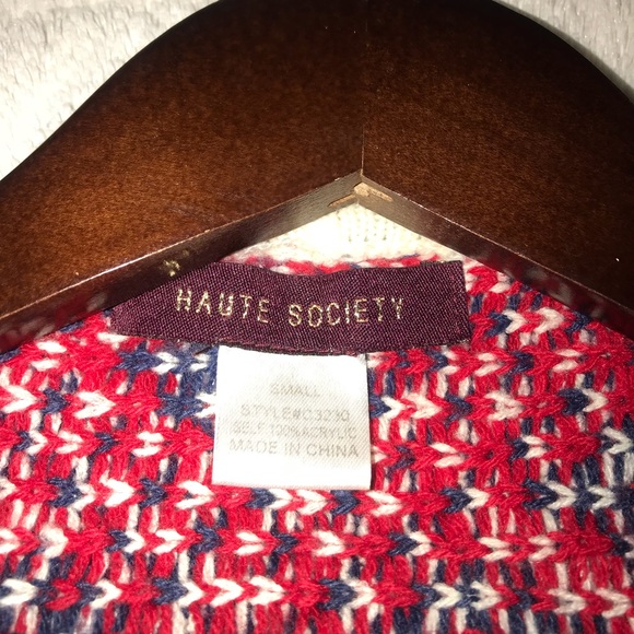 Haute Society Aztec Open Cardigan - Picture 4 of 4